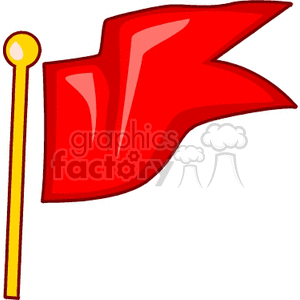 Flag of the Alabama Red Rovers clipart. Royalty-free image # 148603