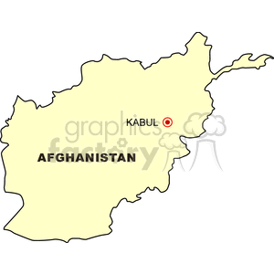   map maps afghanistan  mapafghan.gif Clip Art International Maps 