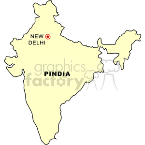   map maps india  mapindia.gif Clip Art International Maps 