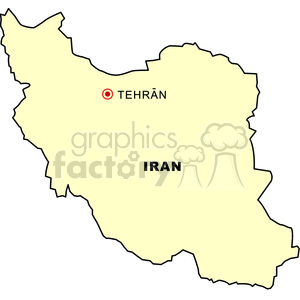  map maps iran  mapiran.gif Clip Art International Maps 