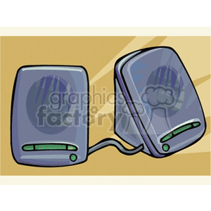 speakers clipart. Royalty-free image # 150410