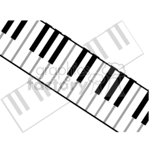   music instruments piano pianos keyboard keyboards  PIANO01.gif Clip Art Music Percussion 
