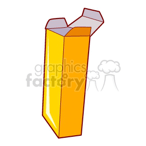 Cereal box clipart. Royalty-free image # 153458