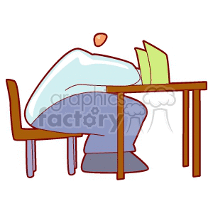 desk clipart. Commercial use image # 154697