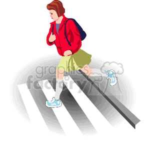 school-girl2 clipart. Royalty-free image # 154835