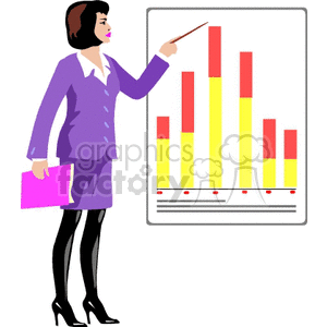  work working occupational occupations people chart charts profits meeting   biznes-002-9-04 Clip Art People 
