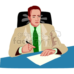  work working occupational occupations people desk boss lawyer lawyers   biznes-012-9-04 Clip Art People 