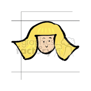 blonde animation. Commercial use animation # 157088