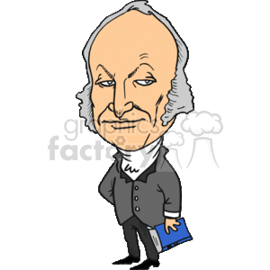 President John Quincy Adams clipart. Commercial use image # 157959