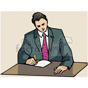   reading read manager managers boss lawyer lawyers  manager121.gif Clip Art People Occupations 