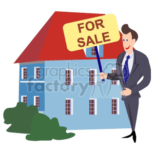  realtor realtors house houses home real estate for sale  realtors13.gif Clip Art People Realtors 
