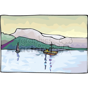 seamountains clipart. Royalty-free image # 163709