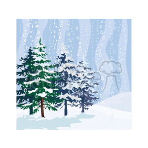winterlandscape2 animation. Commercial use animation # 163767