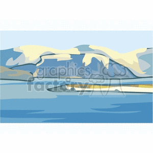 wintermountains clipart. Royalty-free image # 163769