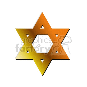 Israel star. clipart. Commercial use image # 164244