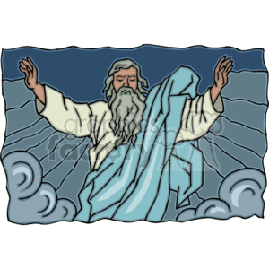 god clipart. Royalty-free image # 164920