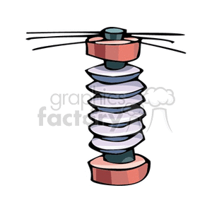electrical transformer clipart. Commercial use image # 165561