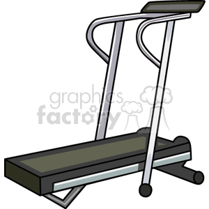   treadmill treadmills fitness exercise exercising health equipment  FHE0103.gif Clip Art Science Health-Medicine 