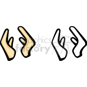   hand hands clap clapping Clip Art Science Health-Medicine 