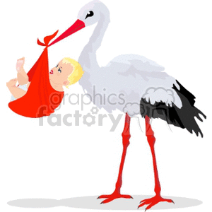 STORK006 clipart. Royalty-free image # 165619
