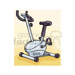   fitness exercise exercising health bicycle bicycles bike bikes  exerciser.gif Clip Art Science Health-Medicine 