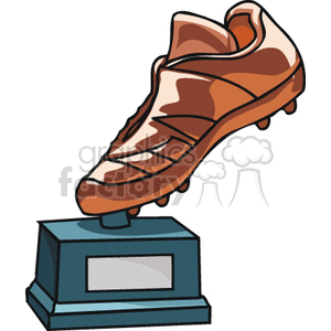   trophy trophies award awards soccer shoe shoes bronze  Awards013.gif Clip Art Signs-Symbols football baseball sport sports cleats