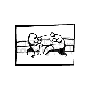 boxing501 clipart. Commercial use image # 168716