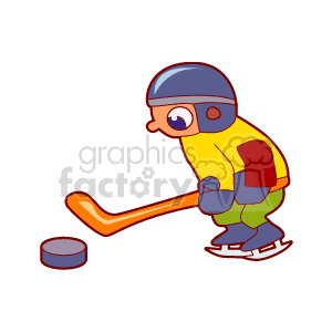   hockey sticks stick puck pucks player players  hockey500.gif Clip Art Sports Hockey 