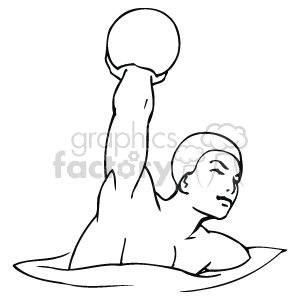 Sport006_bw clipart. Royalty-free image # 169465