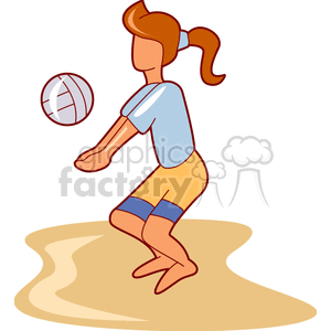volleyball302 clipart. Commercial use image # 170069