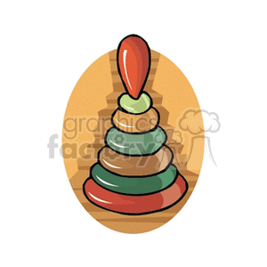 toypyramid clipart. Commercial use image # 171517