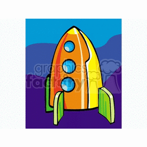 toyrocket2 clipart. Commercial use image # 171521