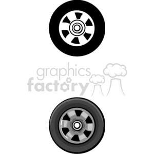   tire tires wheel wheels  BTG0114.gif Clip Art Transportation 