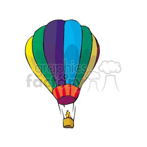 hot air balloon clipart. Royalty-free image # 171926
