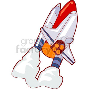 Space shuttle clipart. Commercial use image # 172041