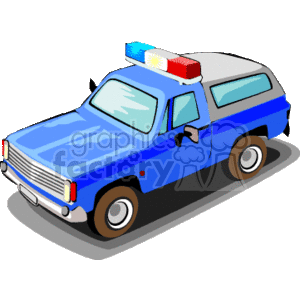 police truck clipart. Royalty-free image # 173085