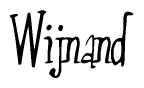 The image is a stylized text or script that reads 'Wijnand' in a cursive or calligraphic font.