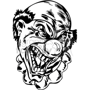 clowns 038 clipart. Royalty-free image # 368450
