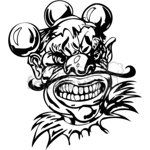clowns 020 clipart. Royalty-free image # 368456