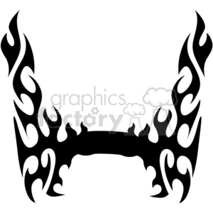 frame-flames-039 clipart. Commercial use image # 368508