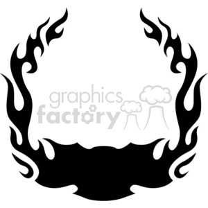 frame-flames-075 clipart. Commercial use image # 368512