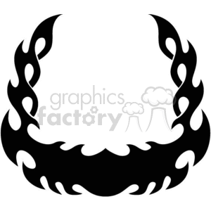 frame-flames-091 clipart. Commercial use image # 368566