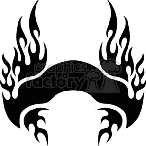 frame-flames-096 clipart. Commercial use image # 368572