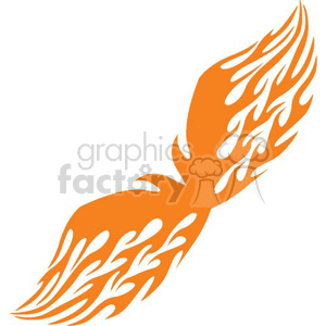 0048 symmetric flames clipart. Royalty-free image # 368584