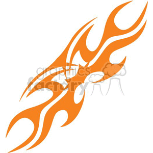0052 symmetric flames clipart. Royalty-free image # 368652