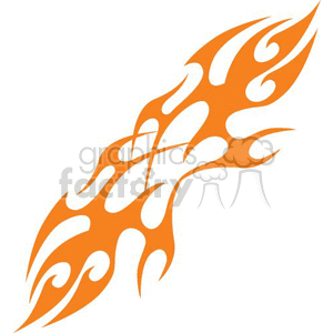0025 symmetric flames clipart. Royalty-free image # 368702