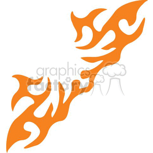 0005 symmetric flames clipart. Royalty-free image # 368716