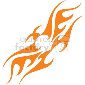 0054 symmetric flames clipart. Royalty-free image # 368732