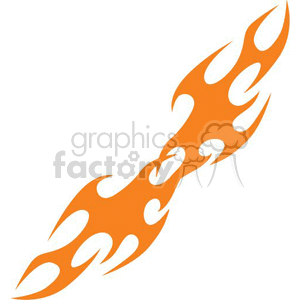 0026 symmetric flames clipart. Royalty-free image # 368736