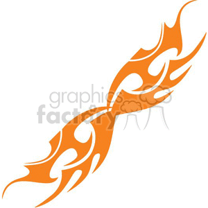 0070 symmetric flames clipart. Royalty-free image # 368748